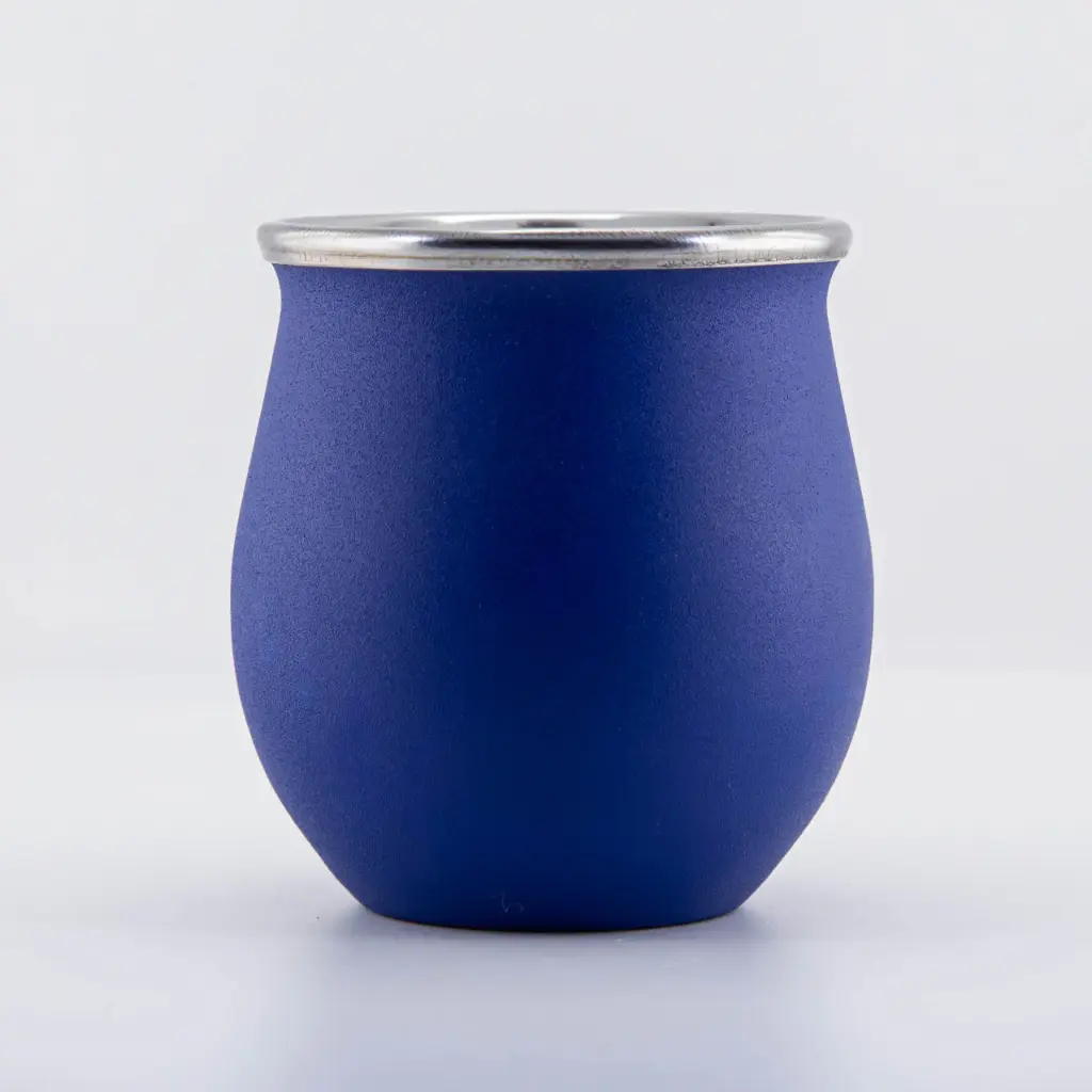 Mate acero huevito (Negro)