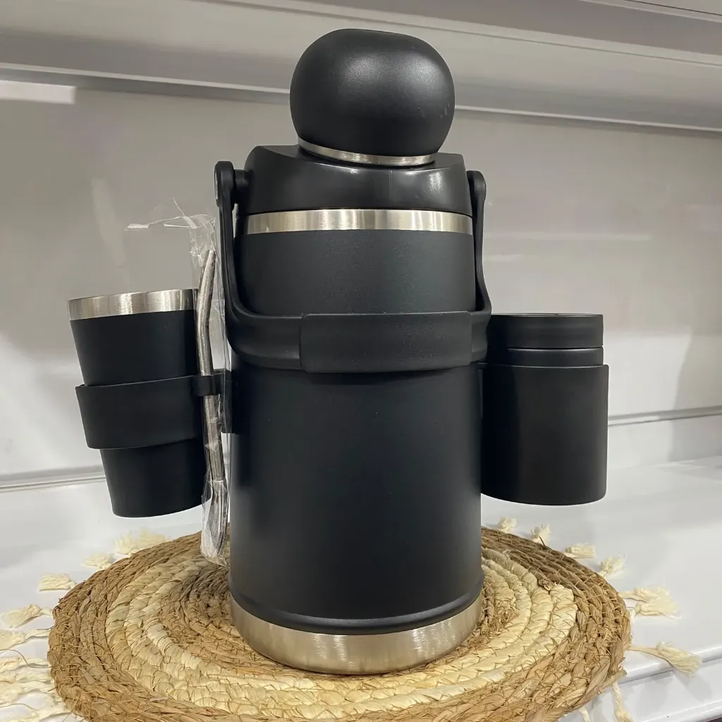 Kit de terere tapa mate (Negro)
