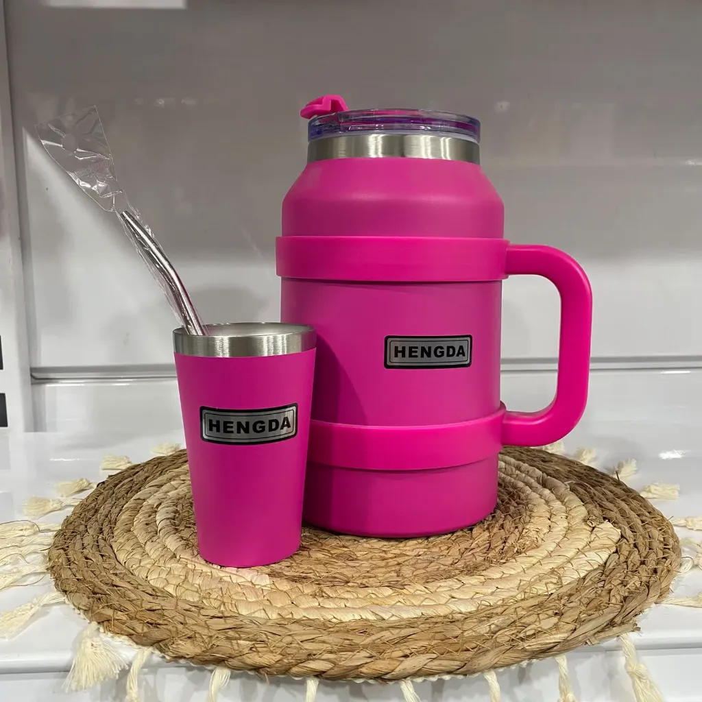Kit de terere henda (rosa chicle)